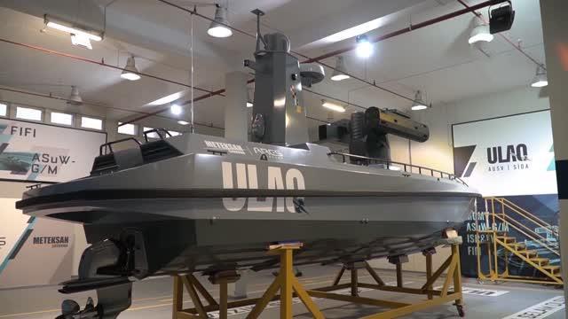 Türkiye'nin ilk silahlı deniz aracı ULAQ, Mavi Vatan ile buluştu